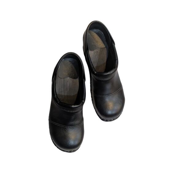 NWOT Troentorp Women's Black Picasso Clogs Size 9 - Picture 3 of 8